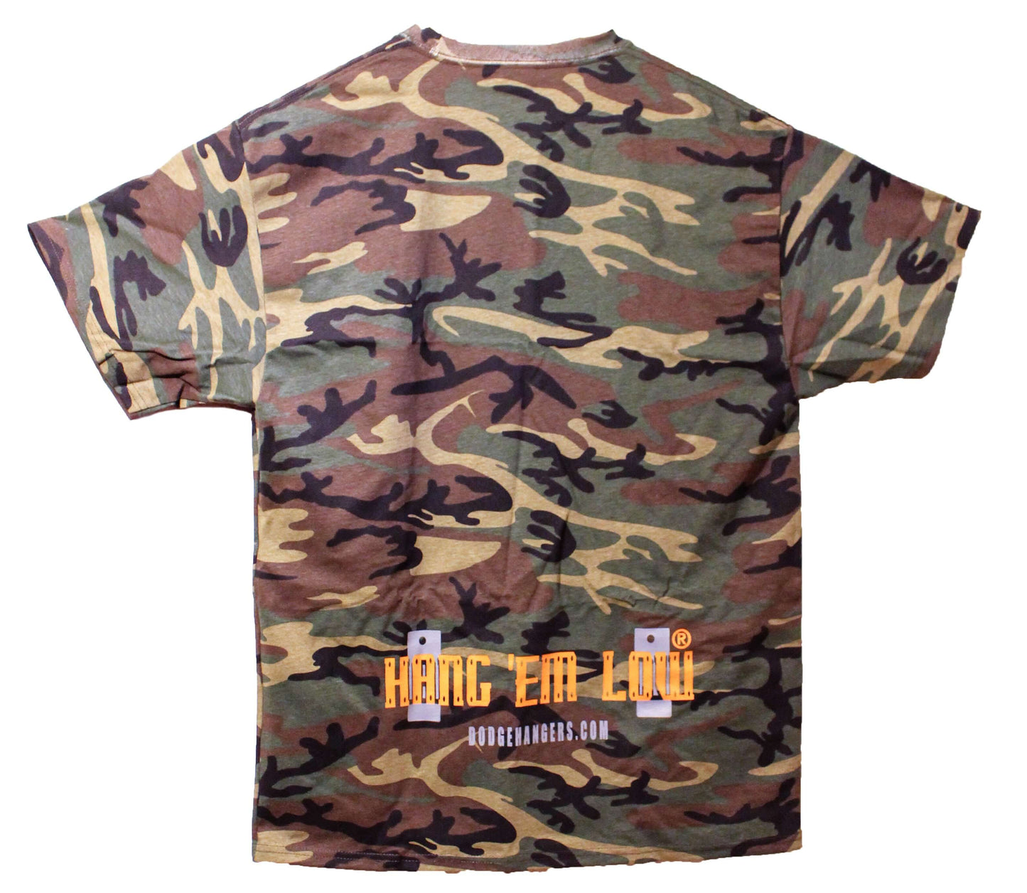 Hang Em Low Camo shirtdodgehangersdodgehangers$17.99