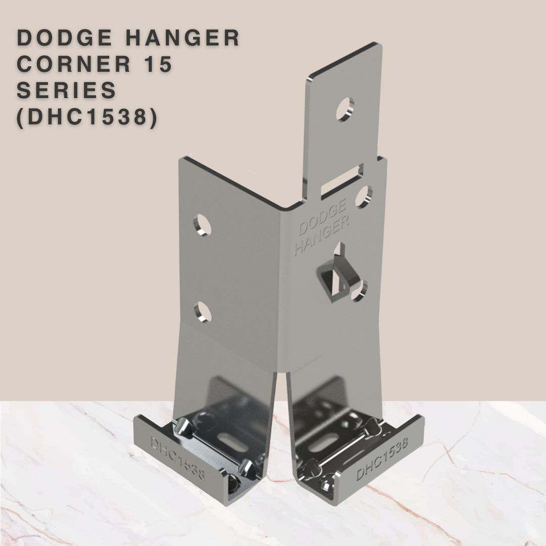 DROP SYSTEM® Dodge Hanger Corner 15 series  (4 pcs)DROP SYSTEM® Dodge Hanger Corner 15 series  (4 pcs) - Dodge Hanger