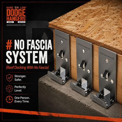NO FASCIA SYSTEM (Roof Decking With No Fascia)