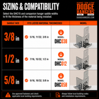 NO DROP SYSTEM® Dodge Hanger Corner 0 series (4 pcs)