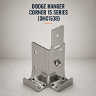 Dodge Hanger Corner 15 – Drop-System Outside-Corner Support