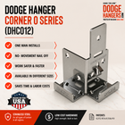 NO DROP SYSTEM® Dodge Hanger Corner 0 series (4 pcs)
