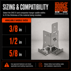 Dodge Hanger Corner 15 – Drop-System Outside-Corner Support