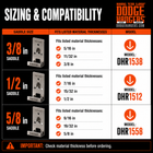 Dodge Hanger Rear – Drop Support for Siding & Roof Decking