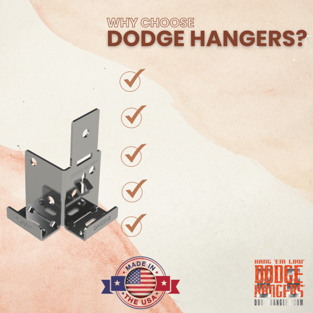 NO DROP SYSTEM® Dodge Hanger Corner 0 series (4 pcs) - Dodge Hanger
