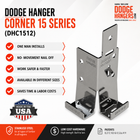 Dodge Hanger Corner 15 – Drop-System Outside-Corner Support