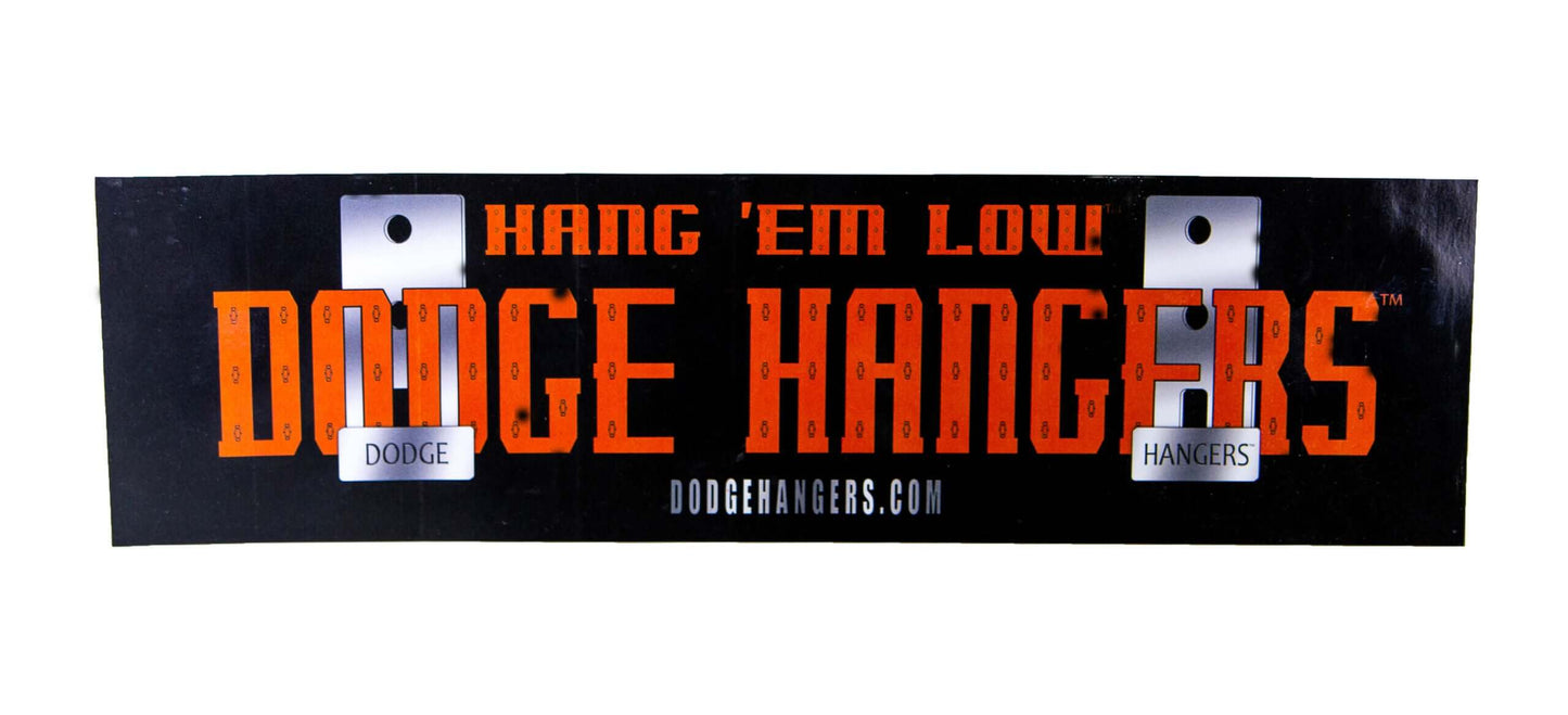 HANG EM' LOW BUMPER STICKERdodgehangersdodgehangers$3